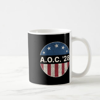 Caneca De Café Womens Aoc 2028 A.o.c. 2028 Para Presidente Americ