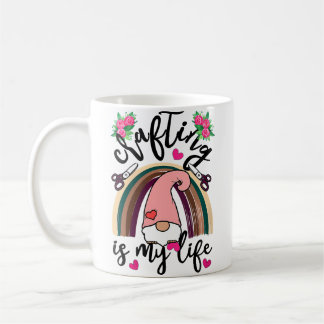 Caneca De Café Womens Crafting Is My Life Crafters Quilting Sewin