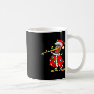 Caneca De Café Womens Kiwi Bird Xmas Lighting Papais noeis Costum