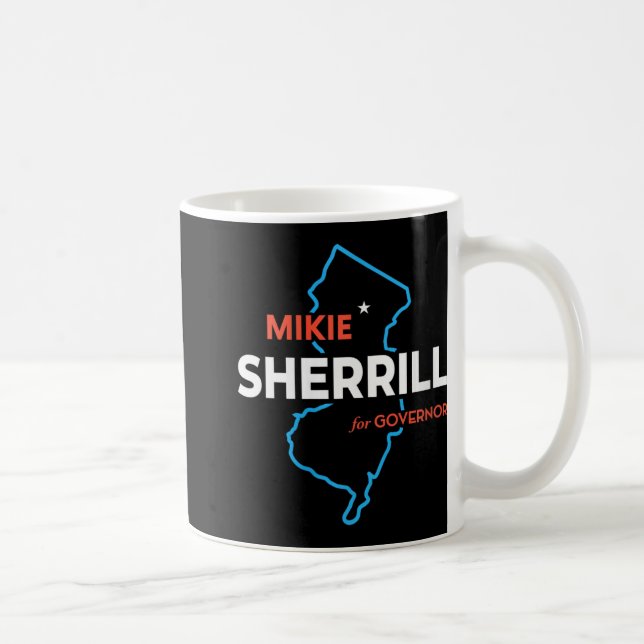 Caneca De Café Womens Mikie Sherrill New Jersey Governor Election (Direita)