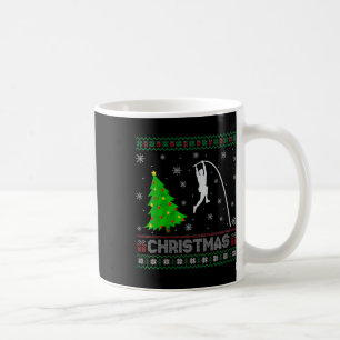 Caneca De Café Womens Pole Vault Xmas Tree Lighting Febre Christm