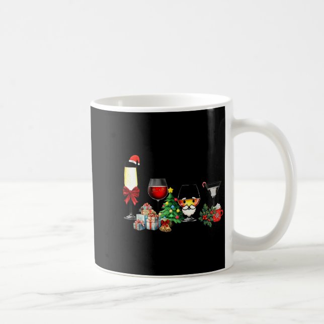 Caneca De Café Womens Spellbind Wine Gl Of Santa Claus Gift Chris (Direita)