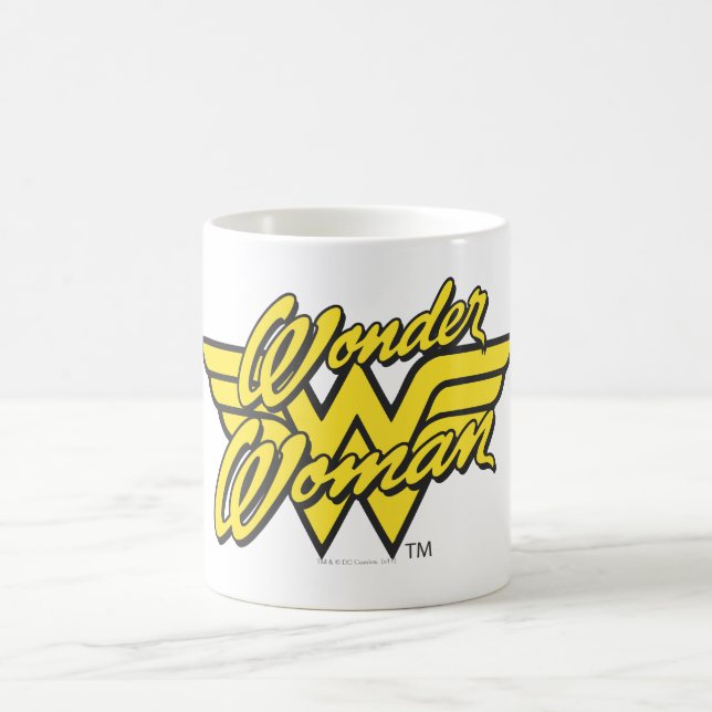 Caneca De Café Wonder Woman Logo 1 (Centro)