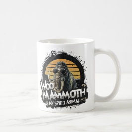 Caneca De Café Woo Mammoth Is My Spirit Animal Art