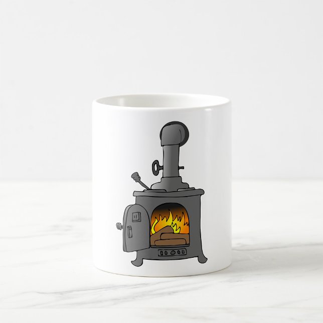 Caneca De Café Wood Burner Stove (Criador carregado)