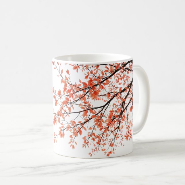 Caneca De Café Wood Grain (Frente Esquerda)
