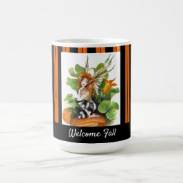 Caneca De Café Woodland Fall Harvest Elf