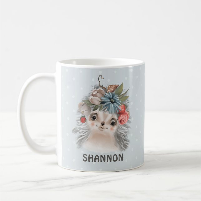 Caneca De Café Woodland Hedgehog (Esquerda)