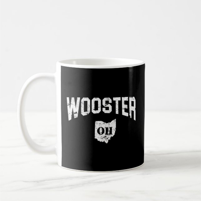 Caneca De Café Wooster Ohio (Esquerda)