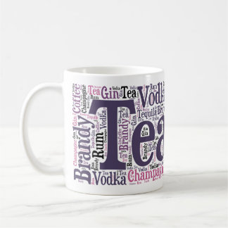 Caneca De Café WordArt Mug