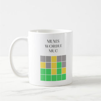 Caneca De Café Wordle Mug para Mãe