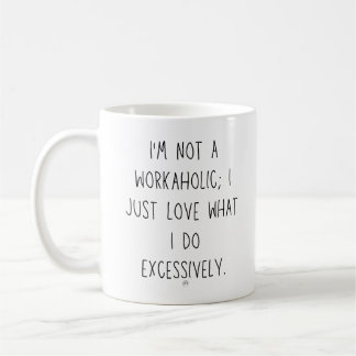Caneca De Café Workaholic