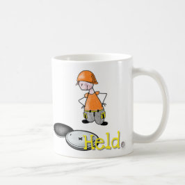 Caneca De Café Worker Bauarbeiter Mug Tasse Straßenbau Comic