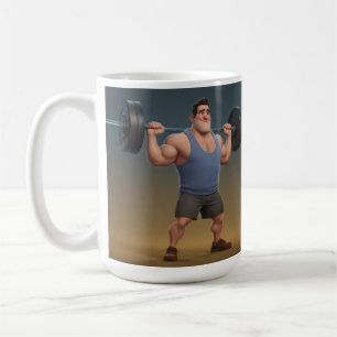 Caneca De Café Workout Man