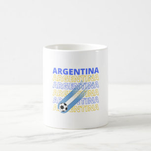 Caneca De Café World Argentina Soccer Mug