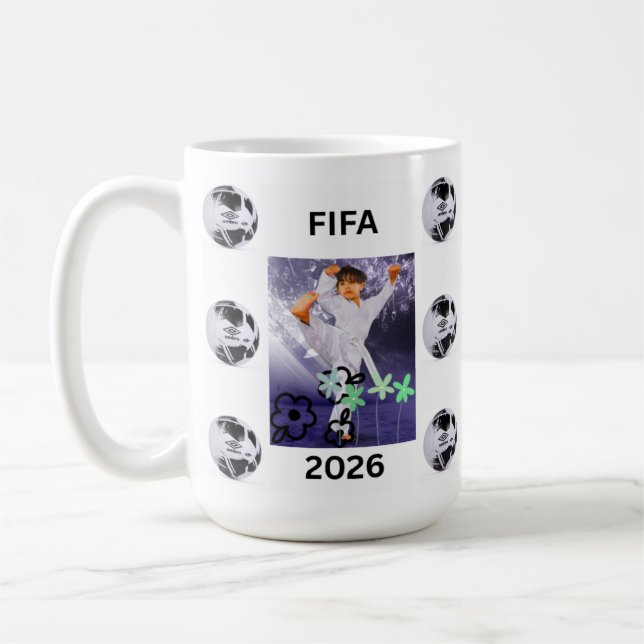 CANECA DE CAFÉ WORLD CUP 2026 FIFA (Esquerda)