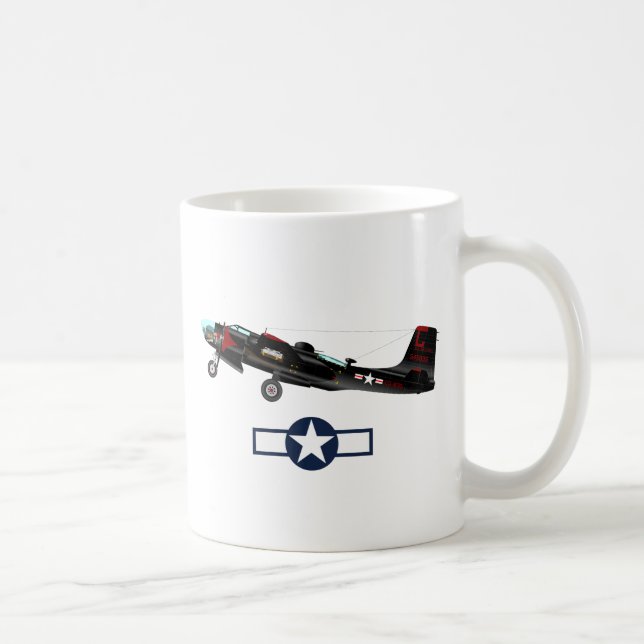 Caneca De Café World War 2 American Airplanes (Direita)