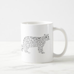 Caneca De Café World Word Snow Lepard Mug