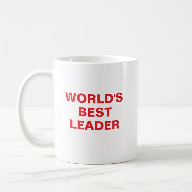 Caneca De Café World's Best leader Mug (Esquerda)