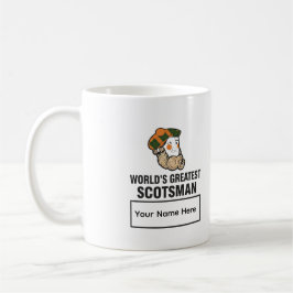 Caneca De Café World's Greatest Scotsman Personalized Mug