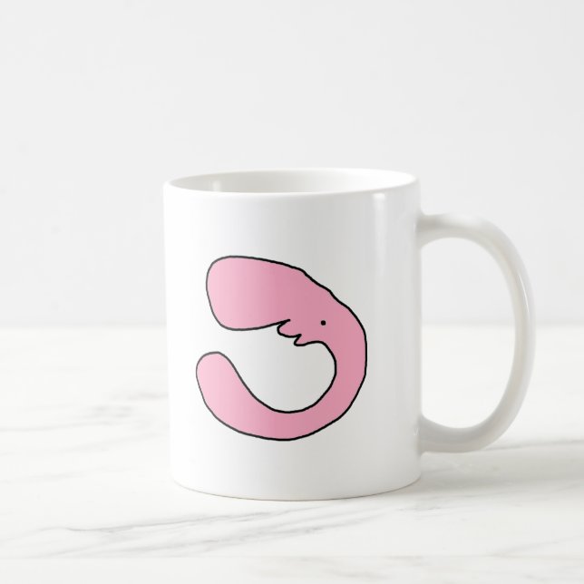 Caneca De Café Worm Head Mug (Direita)