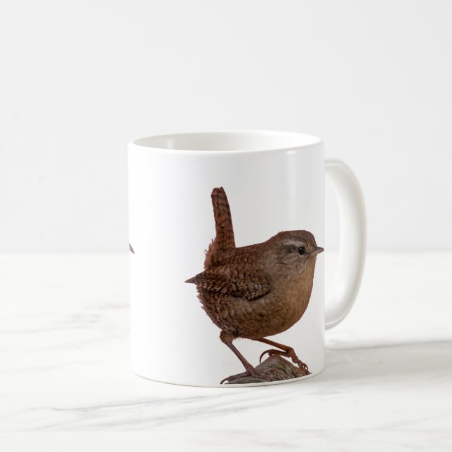 Caneca De Café Wren (Frente Esquerda)