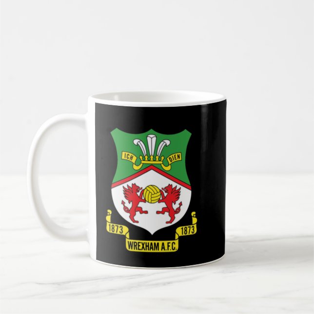 Caneca De Café Wrexham AFC Classic (Esquerda)