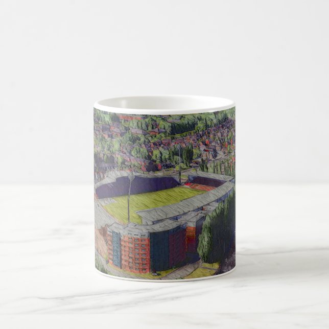 Caneca De Café Wrexham AFC, Racecourse Ground (Centro)