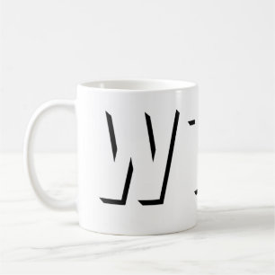 CANECA DE CAFÉ WTF?