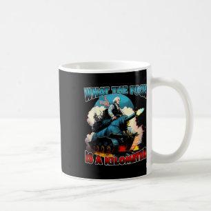 Caneca De Café Wtf O Que É Um Quilômetro George Washington Julho
