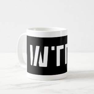 CANECA DE CAFÉ WTFO