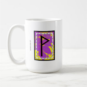 Caneca De Café Wunjo Rune Mug - Alegria!