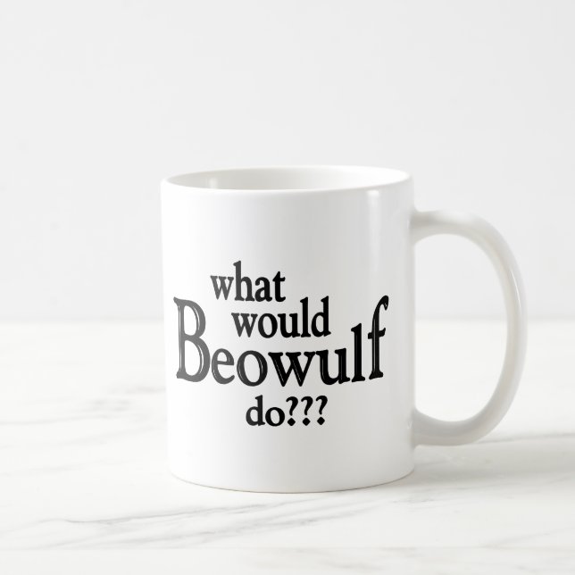 Caneca De Café WWBD - Beowulf (Direita)