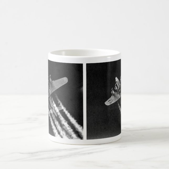 Caneca De Café WWII B-17 em vôo (Centro)