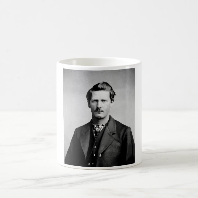 Caneca De Café Wyatt Earp: Advogado, Lutador, Guardião de Salão (Centro)