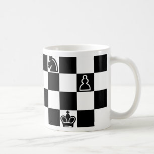 Caneca De Café Xadrez