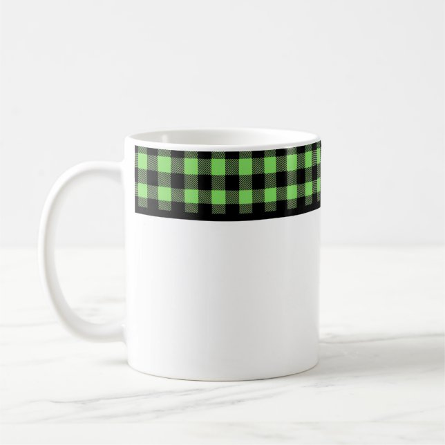 Caneca De Café Xadrez de Búfalo (Esquerda)