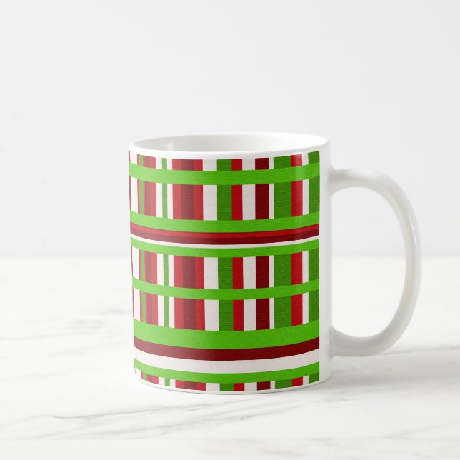 Caneca De Café Xadrez de Natal (Direita)