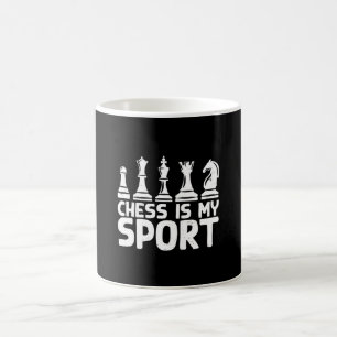 Caneca De Café Xadrez É Meu Esporte