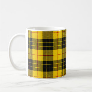 Caneca De Café Xadrez Escocês do Clã MacLeod Menor