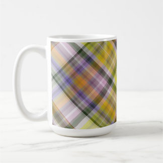 Caneca De Café Xadrez - Pastel (inclinado)