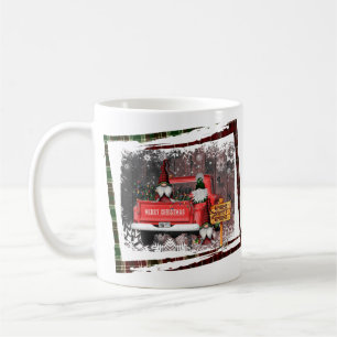Caneca De Café Xadrez Russo do Gnomo Vermelho Gnomo