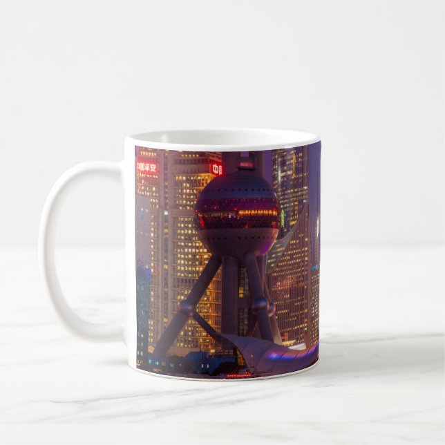 Caneca De Café Xangai Centro, China (Esquerda)
