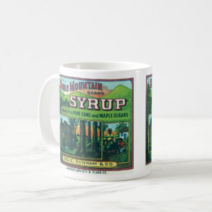 Caneca De Café Xarope de montanha verde