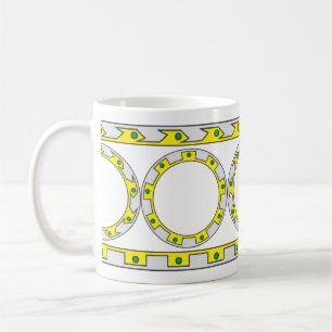 Caneca De Café Xena Chakram Pattern