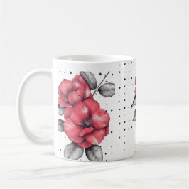 Caneca De Café XJ Camellia Design Classic Mug