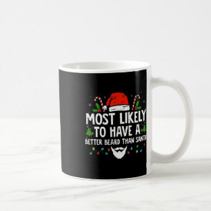 Caneca De Café Xmas Divertidos Provavelmente Têm Uma Barba Melhor