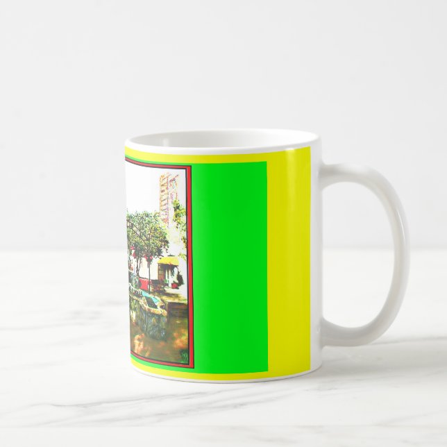 Caneca De Café Xmas em Florida o jGibney do MUSEU (Direita)