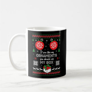 Caneca De Café Xmas Inadequados Como Meus Ornamentos Chris