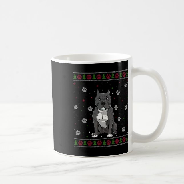 Caneca De Café Xmas Pet Animal Dog Love (Direita)